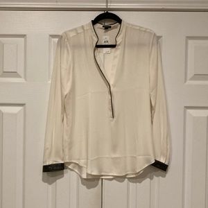 Ann Taylor Blouse Off-White. Perfect for the office.